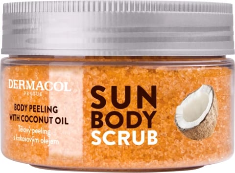 Skrab trupi Dermacol Sun, 200g