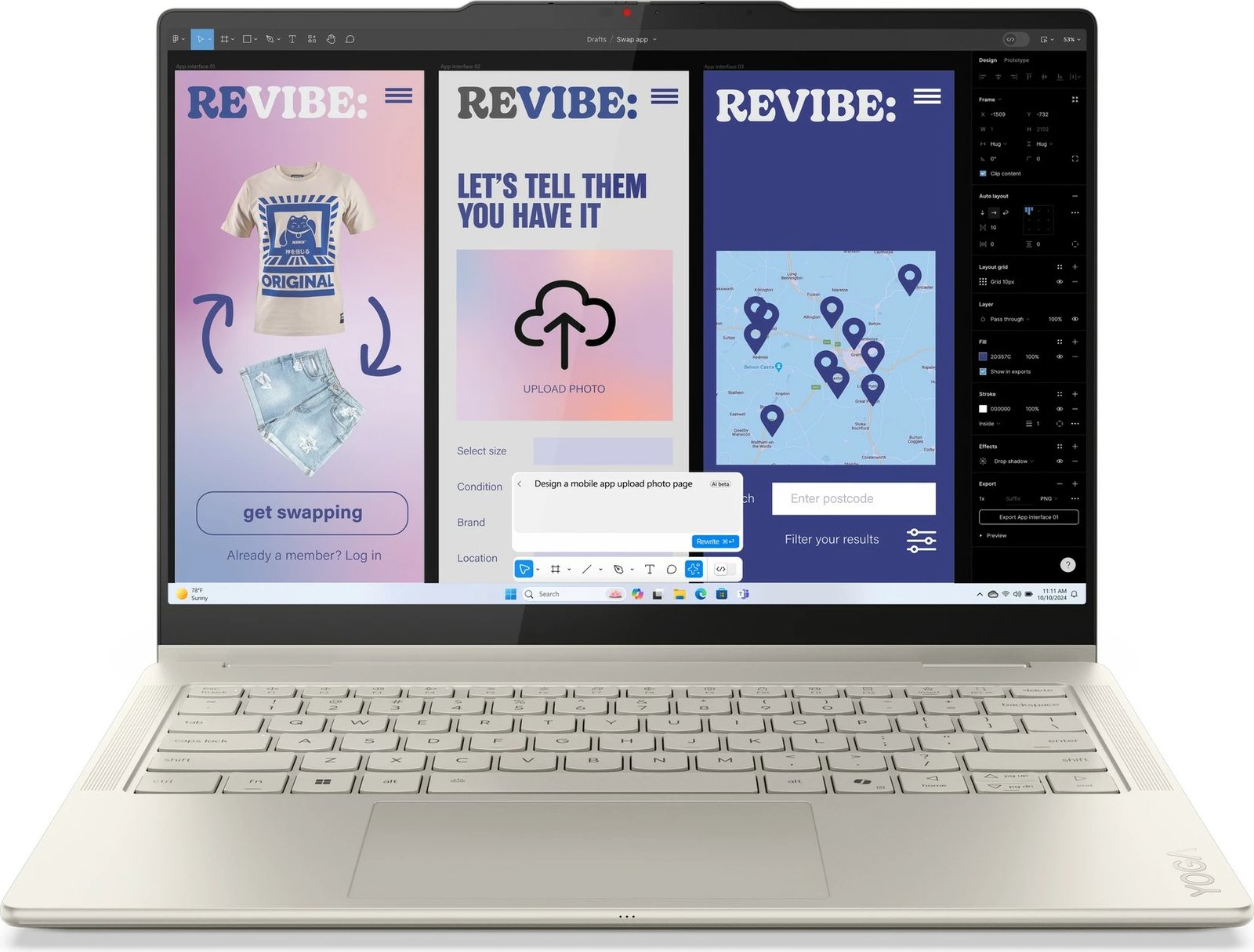 Laptop Lenovo Yoga 7 2-in-1 14ILL10, Core Ultra 5 226V, 14" OLED, 2n1, argjendtë