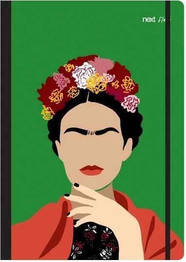 Fletore fleksibile Next Trend Frida 21x29cm, 2 lëndë, 160 faqe