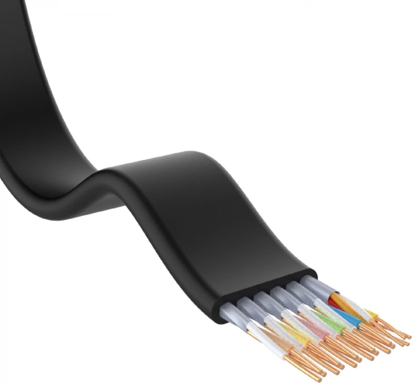 Kabllo HDMI me shpejtësi të lartë Unitek, e zezë