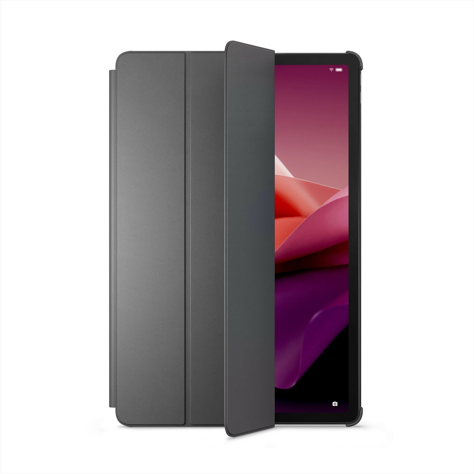 Mbështjellës Lenovo Tab P12 folio, poliuretani, gri