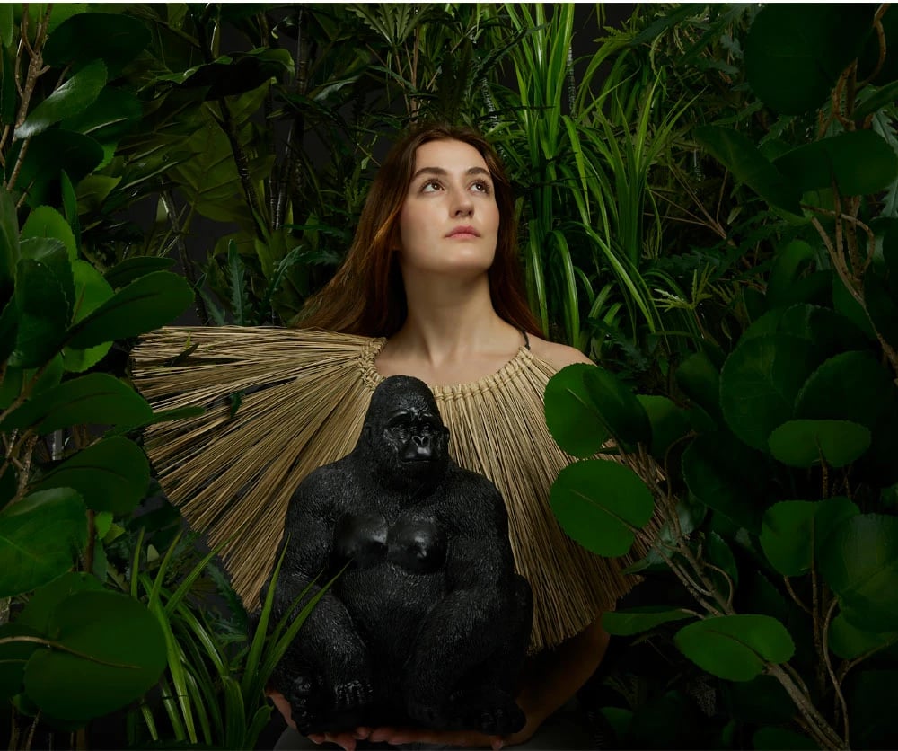 Dekor muror JURI, kashtë deti natyrale, 85x59 cm