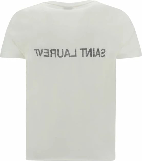 Maicë për meshkuj Saint Laurent, e bardhë
