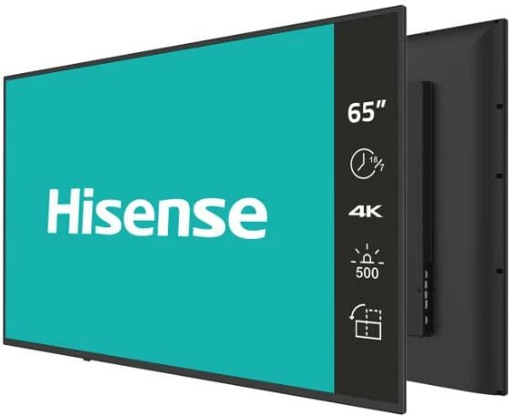 HISENSE 65" 65GM60AE 4K UHD Digital Signage Display - 18/7 Operation