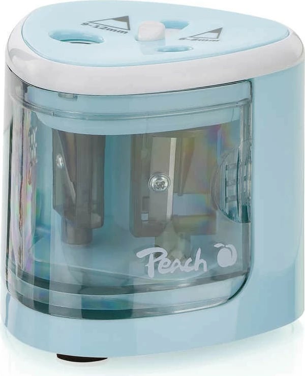 Mprehës elektrik Peach PO102, me bateri, kaltër/bardhë