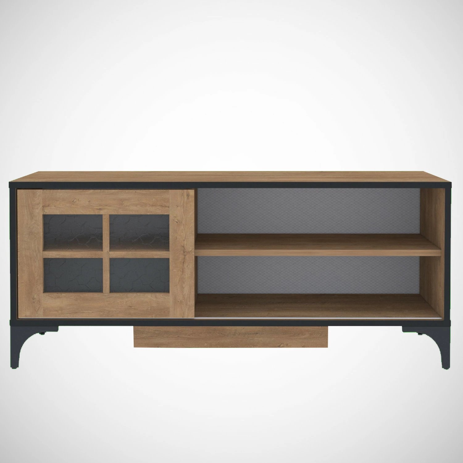 Komodë televizori Hanah Home, Revival 125, ngjyrë lisi