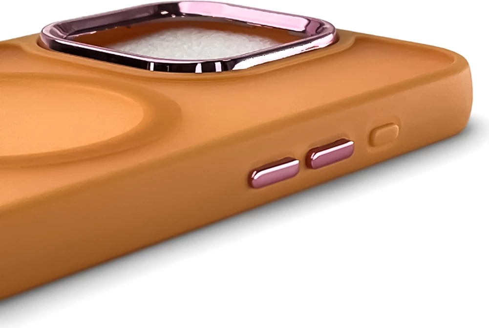 Mbështjellës Wozinsky Fashion Case me MagSafe për Samsung Galaxy S24 FE, Portokalli