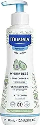 Qumësht trupi për fëmijë Mustela Hydra Bébé 300ml Qumësht trupi për fëmijë Mustela Hydra Bébé 300ml