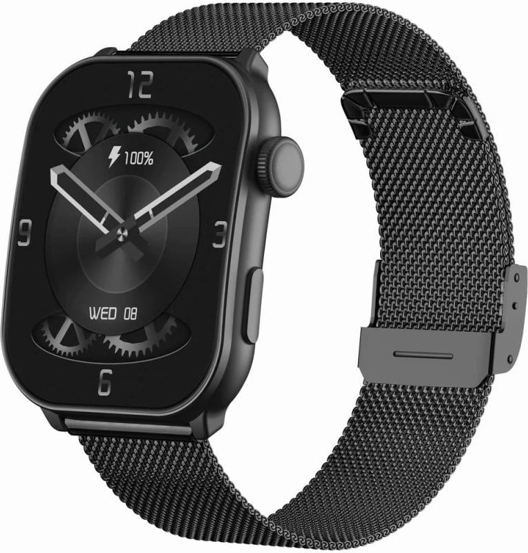 Smartwatch për meshkuj Gravity, i zi