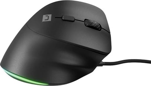 Maus vertikal Natec CRAKE 2 PRO, 12800 DPI, me kabllo, RGB, i zi