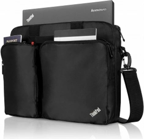 Mbështjellës Lenovo ThinkPad 3-In-1 Case 4X40H57287, për laptop deri 14.1", Zi