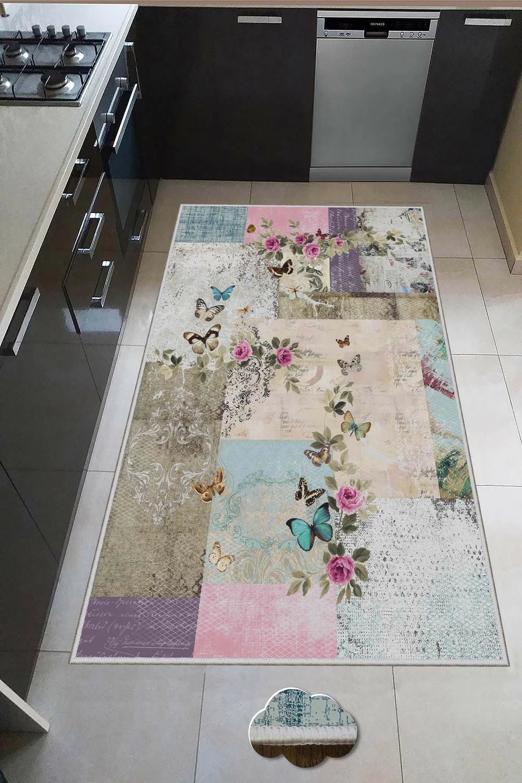 Qilim për korridor, shumëngjyrësh, Conceptum Hypnose, Hmnt558, 80x150cm Qilim për korridor, shumëngjyrësh, Conceptum Hypnose, Hmnt558, 80x150cm