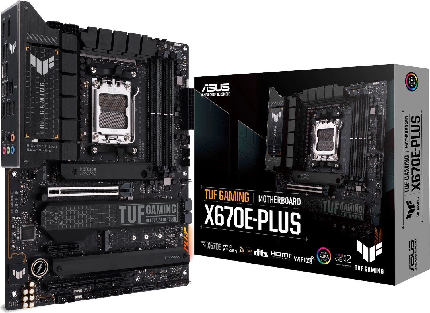 Pllakë amë ASUS Tuf Gaming X670E-Plus, AMD X670, DDR5 Pllakë amë ASUS Tuf Gaming X670E-Plus, AMD X670, DDR5