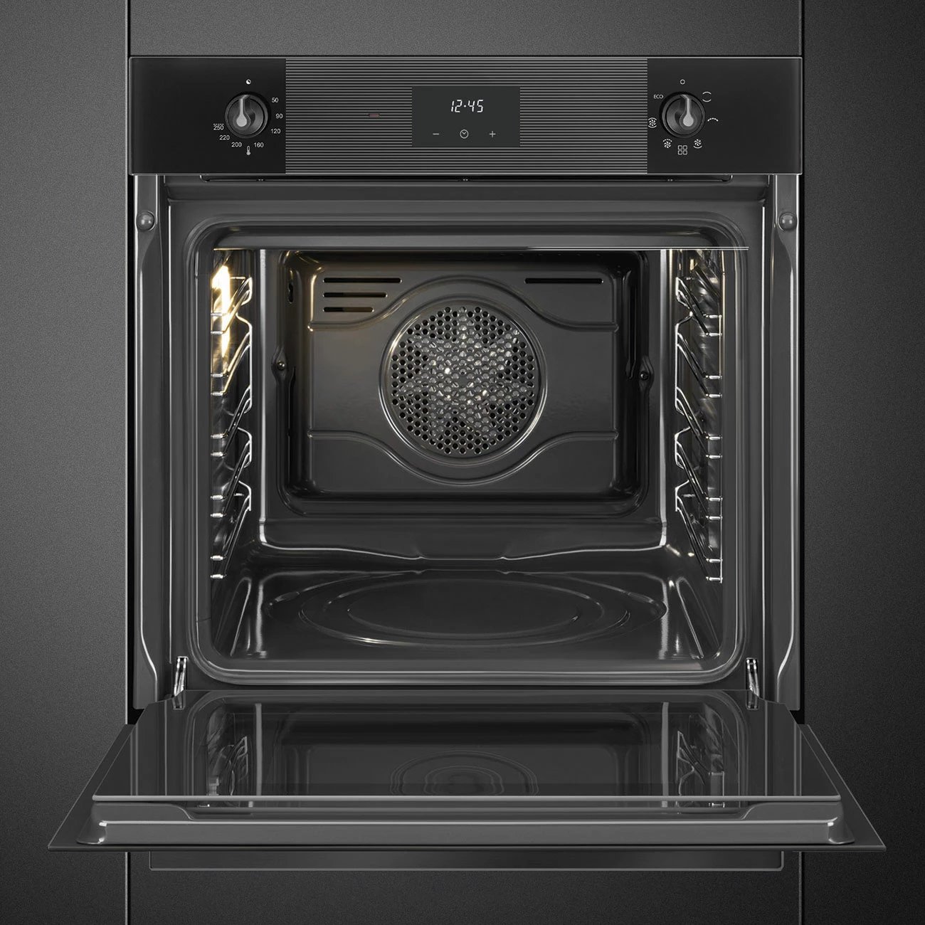 Furrë Linea SMEG SF6100VB3, 70 L, e zezë