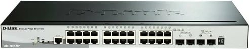 Switch D-Link DGS-1510-28P/E, 24 porte GE PoE, 4 SFP, rackmount, i zi
