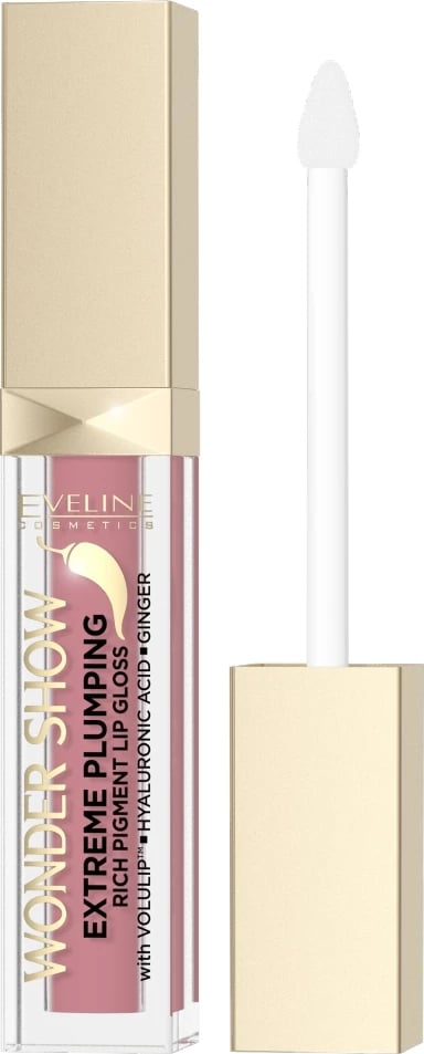 Gloss për buzë Eveline Cosmetics Wonder Show Lip Gloss Enhancing Lip Volume për femra 01 Candy 6.8ml