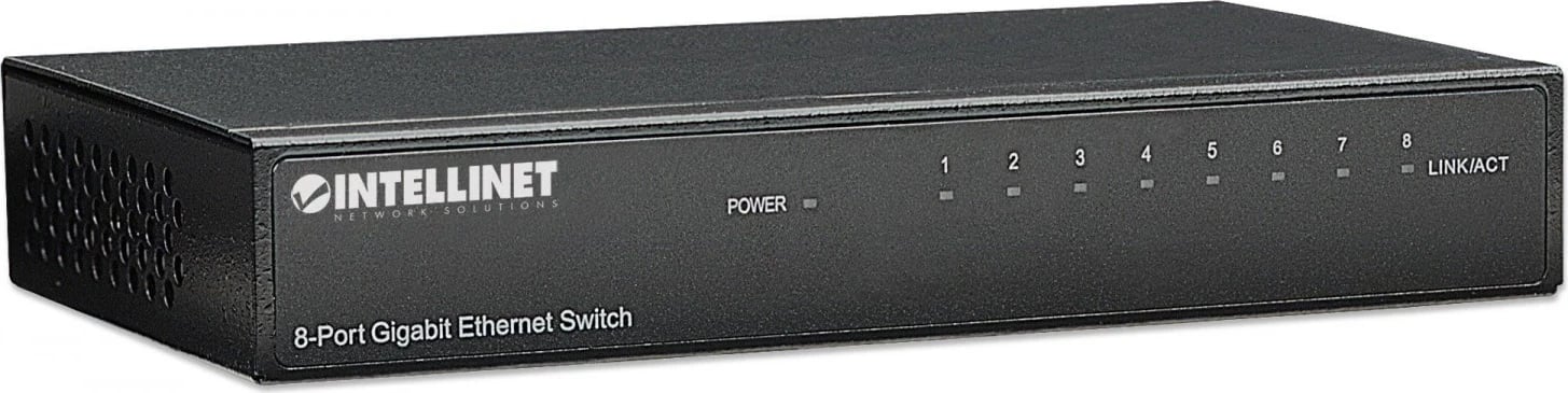 Switch Gigabit Intellinet për zyre, 8 porta