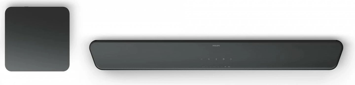 Soundbar Philips TAB5309/10 me subwoofer wireless, 240W, Gri