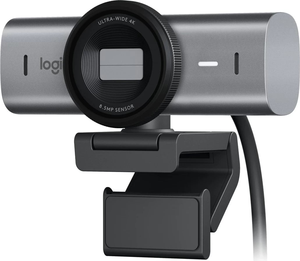 Kamerë interneti Logitech MX Brio, 4K, 8.5 MP, 3 mikrofona, Alumini