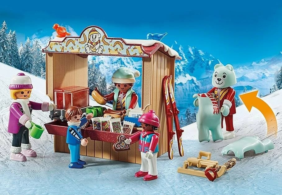 Set lodrash Playmobil My Life 71453 Ski World, 100 pjesë, për fëmijë