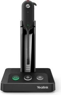 Kufje Yealink WH63 Portable UC, wireless, mono, 54h standby, me bazë karikimi, e zezë Kufje Yealink WH63 Portable UC, wireless, mono, 54h standby, me bazë karikimi, e zezë