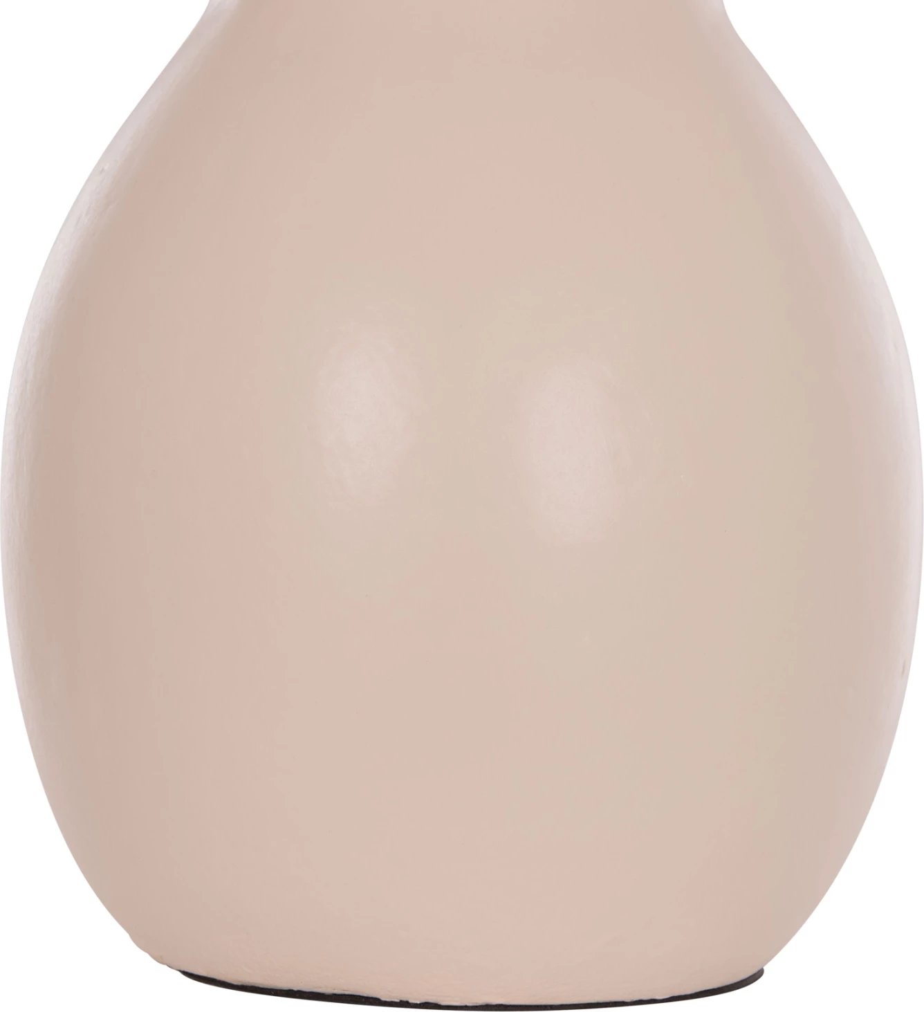 Vazo dekorative tavoline NELLY, terrakotë, ngjyrë krem e bardhë, FH4669.02, 22x35cm