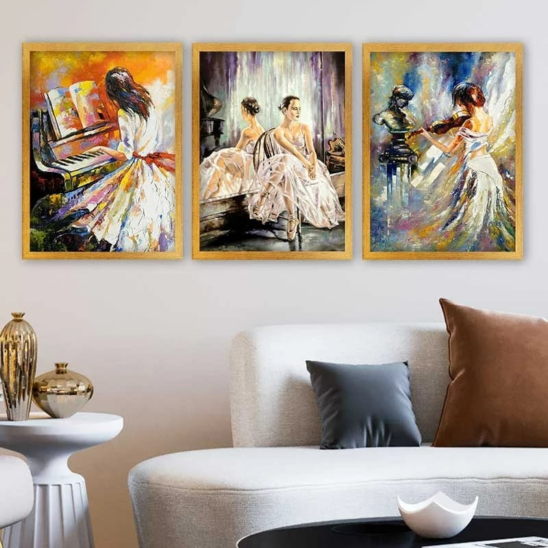 Pikturë dekorative me kornizë (3 copë), Wallity, 3AC_1176959_5575