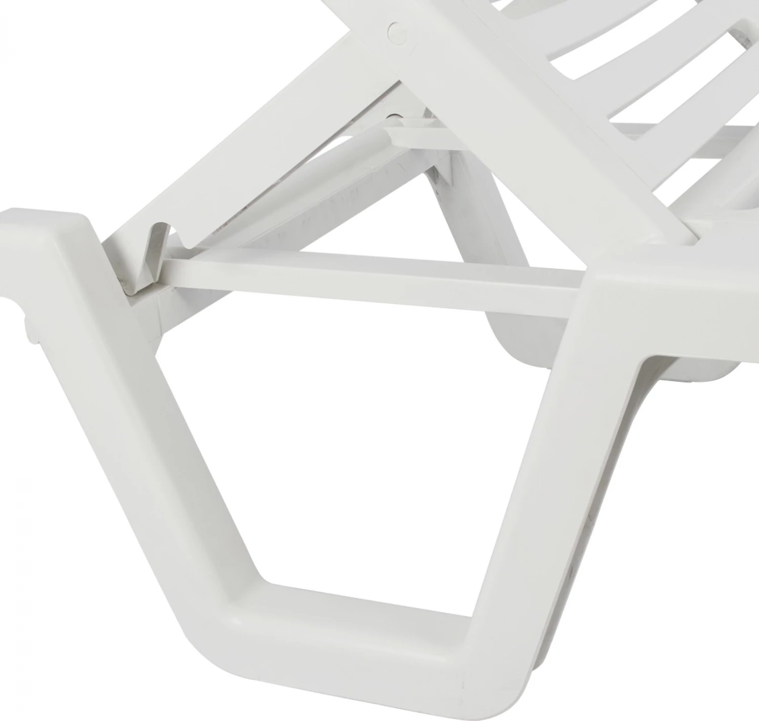 Shezlong plazhi plastik, relaks, 70x190x36cm