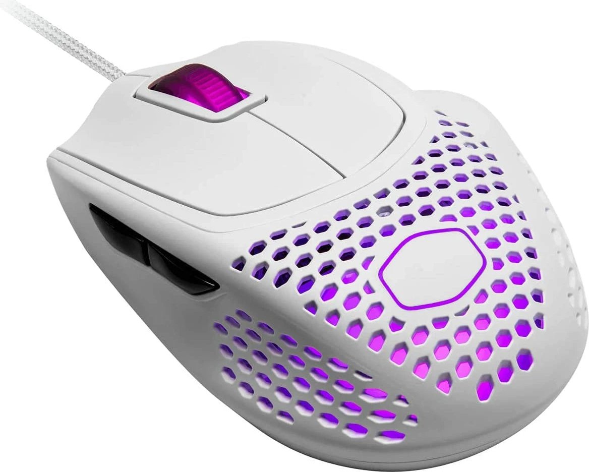 Maus Cooler Master MM720 - USB, i bardhë