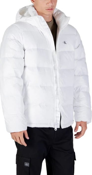 Jakne Calvin Klein Jeans për meshkuj, të bardhë