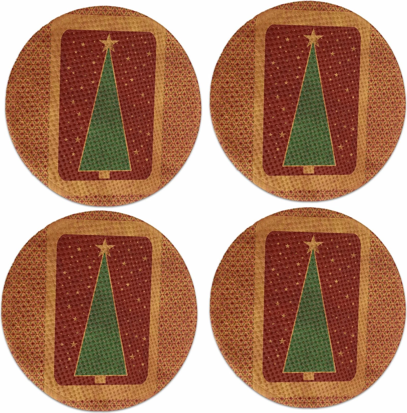 Set nënshimesh tavoline Hermia Concept, shumëngjyrëshe, 4195Supla, 4 copë