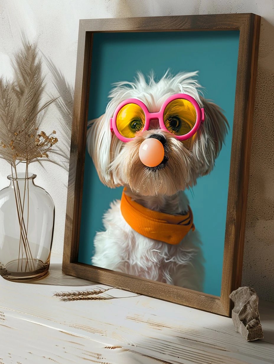 Pikturë dekorative me kornizë MDF, Wallity, GE202-L