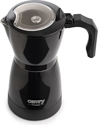 Kafeteri Moka elektrike, Camry, CR 4415, 300 ml 6 filxhanë, 480W, bazë 360°, e zezë