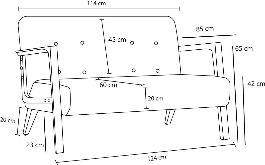 Divan dy ulëshe Atelier del Sofa, Kemer, antracit