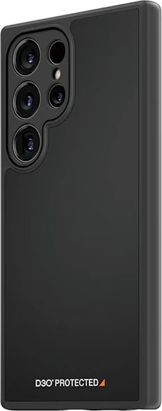 Mbështjellës PanzerGlass HardCase për Samsung Galaxy S24 Ultra, D3O Bio, i zi dhe transparent