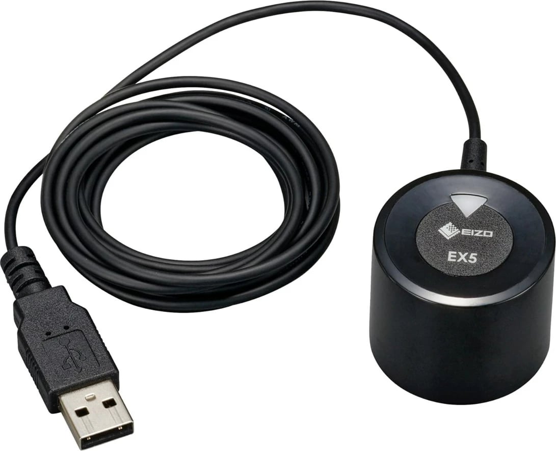 Kolorimetër EIZO EX5 për kalibrim monitori ColorEdge, USB, i zi