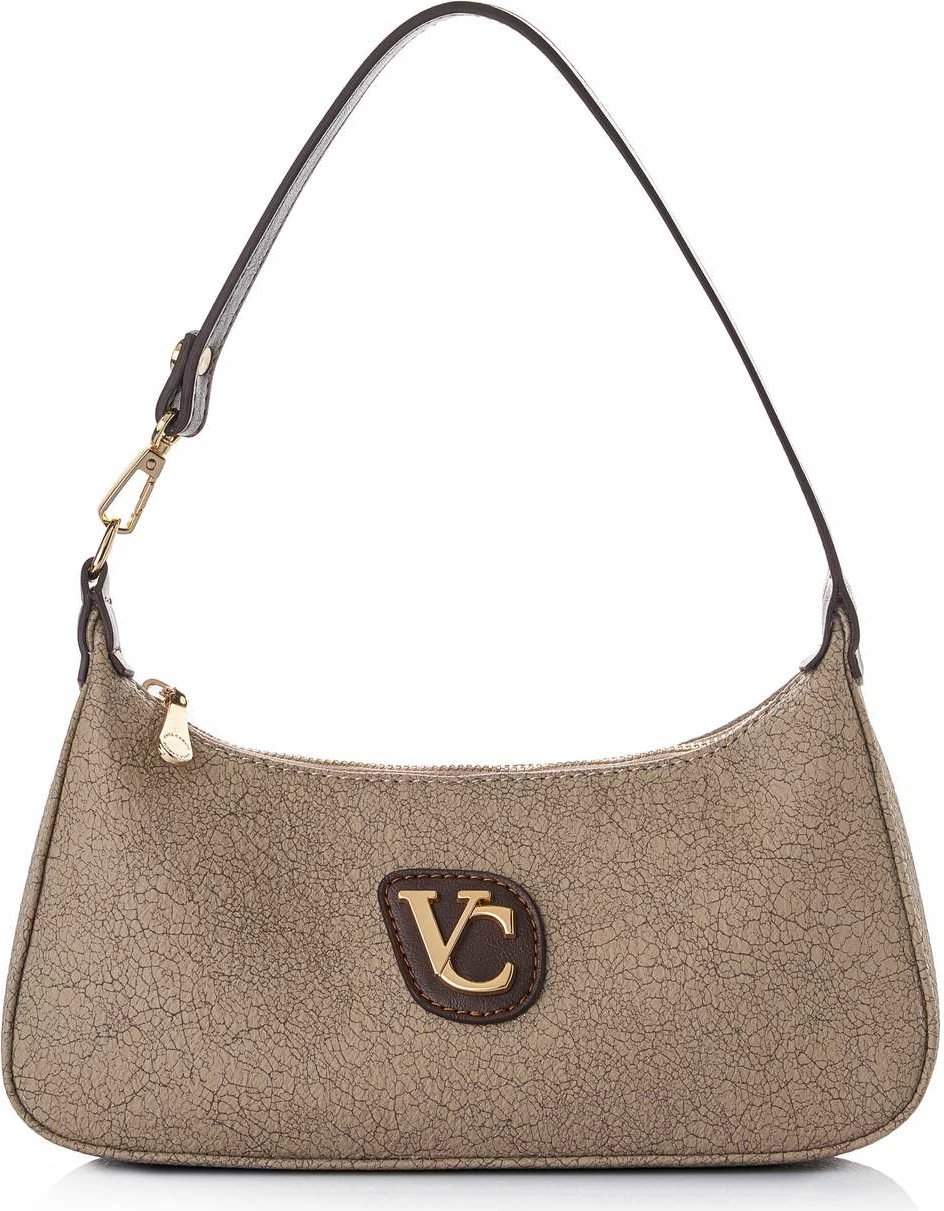 Çantë krahu Vince Camuto, Cosenza, ngjyrë kafe crackle