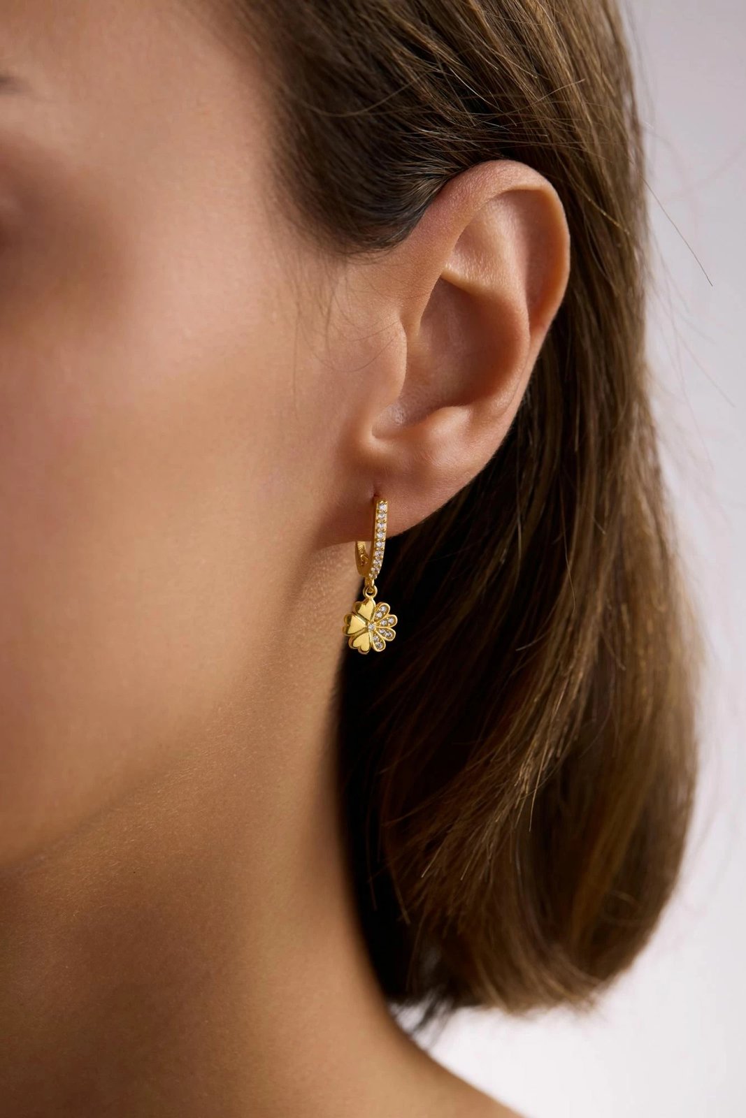 Vathë argjendi Jumeon, i veshur me ar, NRZ1000415