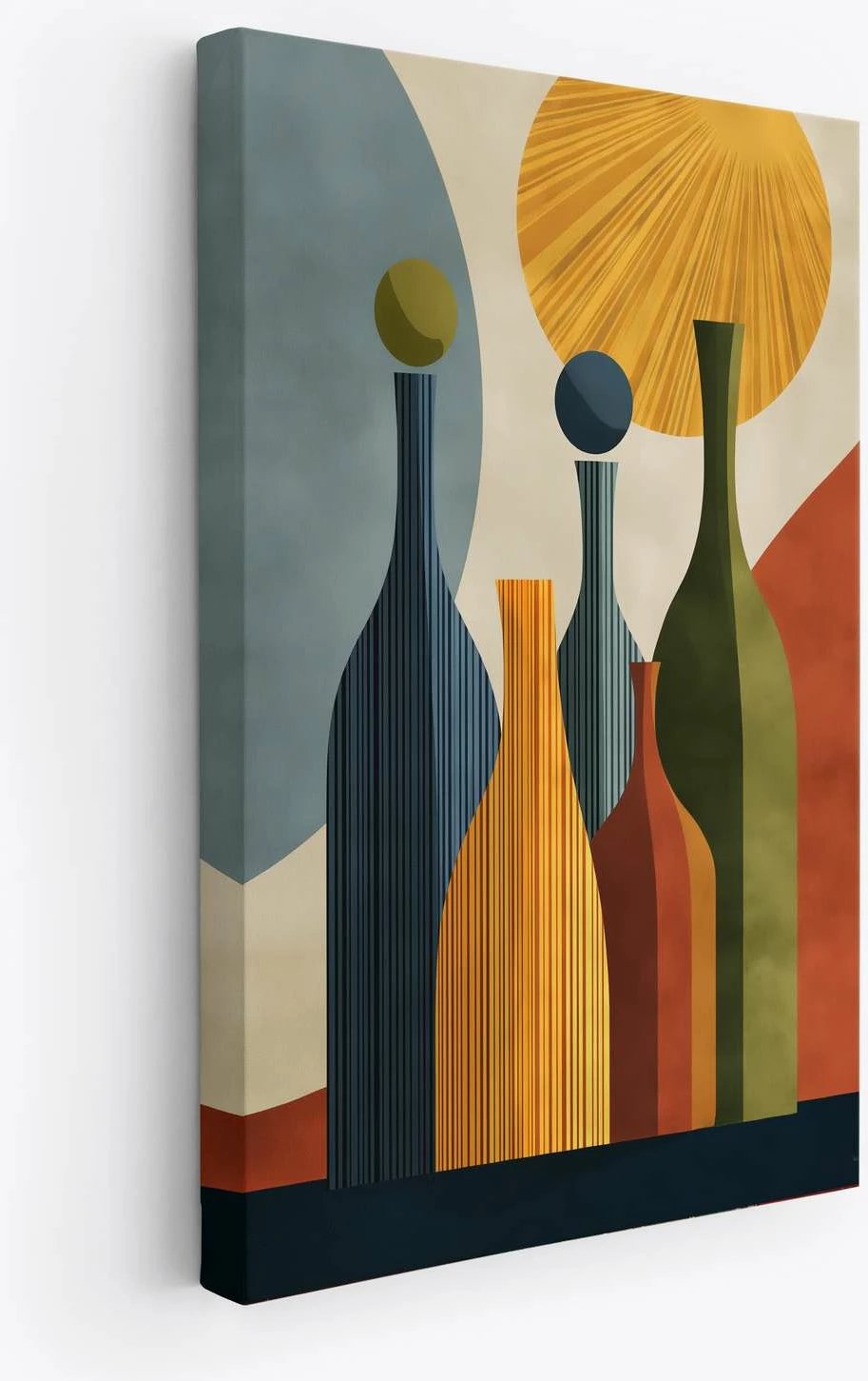 Pikturë dekorative në kanavacë, shumëngjyrëshe, Wallity, Hm_Cnvs26-19, 70x100cm