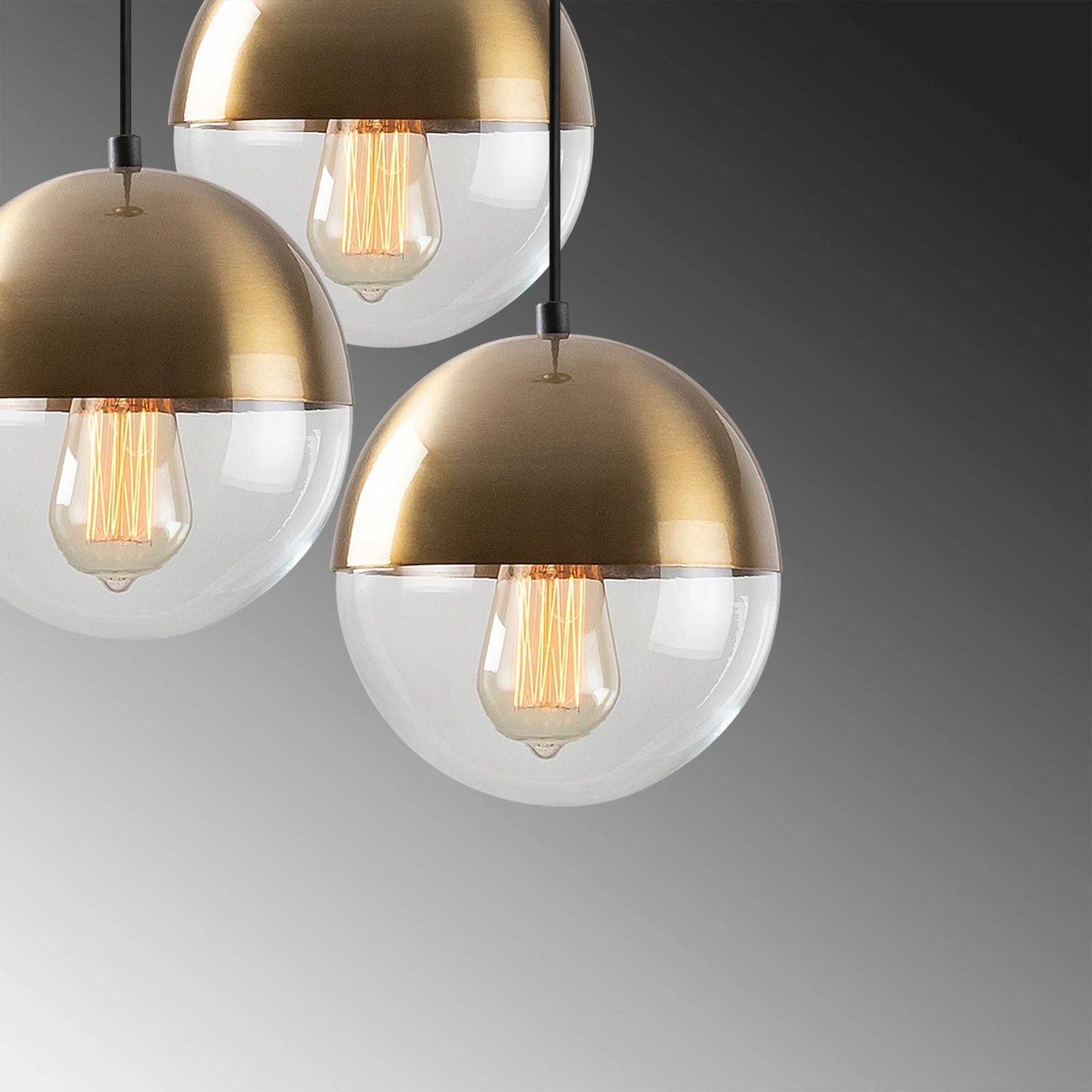 Llambë tavani Opviq Bastos, vintage, 44x44cm, lartësi 111cm