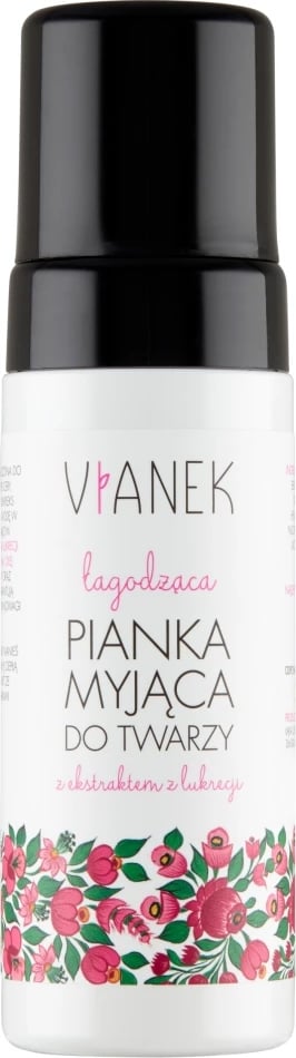 Shkumë pastruese për fytyrë VIANEK Soothing për femra, 150ml