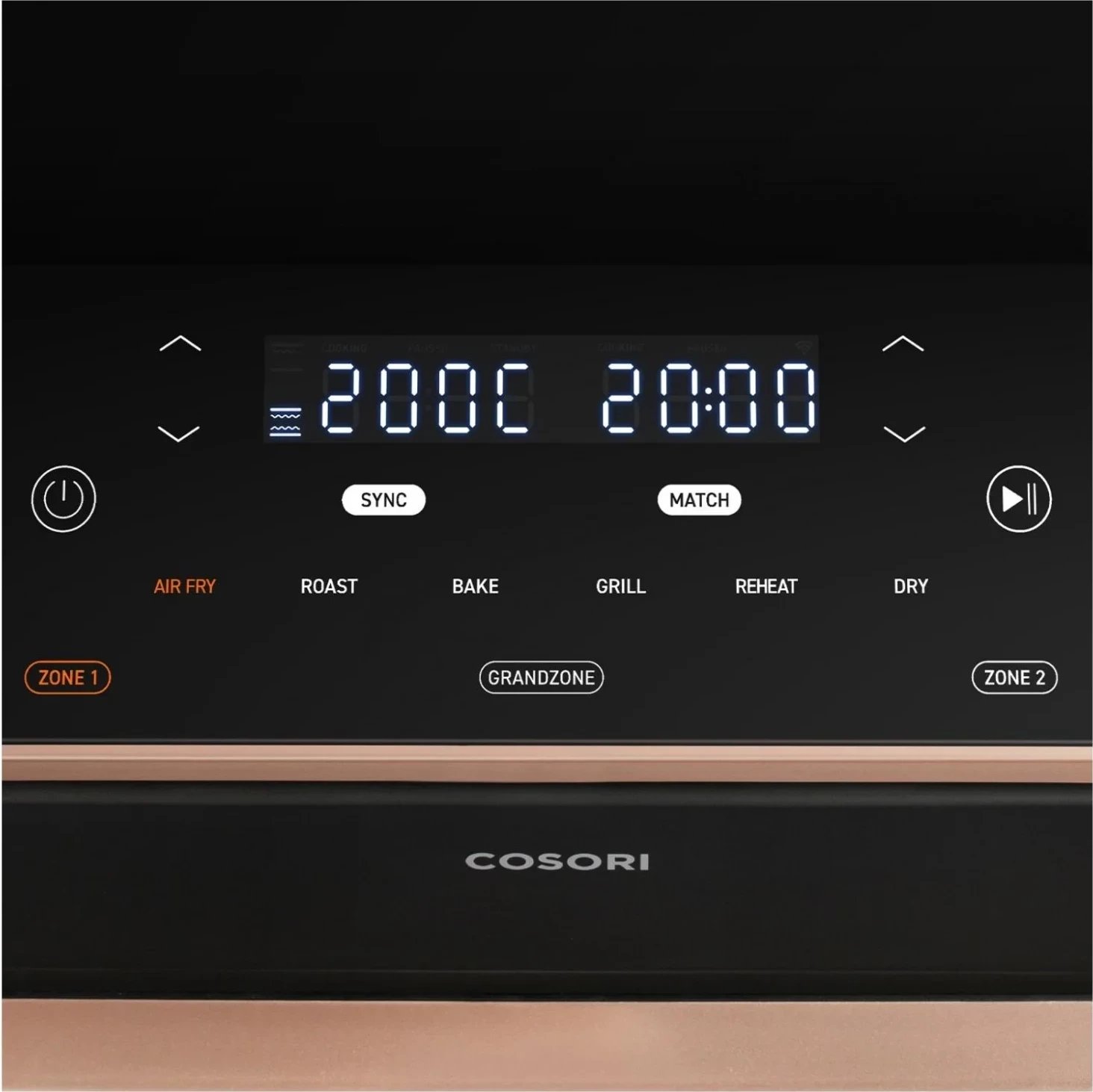 Frytkownicë Cosori CAF-TF101S-AEUR Dual Blaze TwinFry, 10L, e zezë