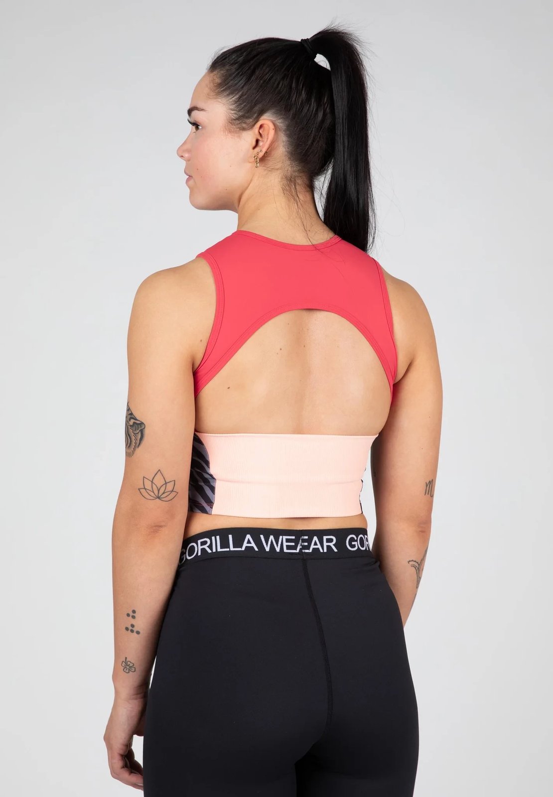 Zion Crop Top - E kuqe