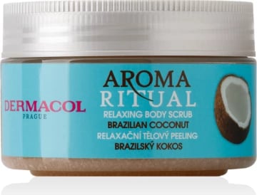 Skrab trupi Dermacol Kokos, 200 g