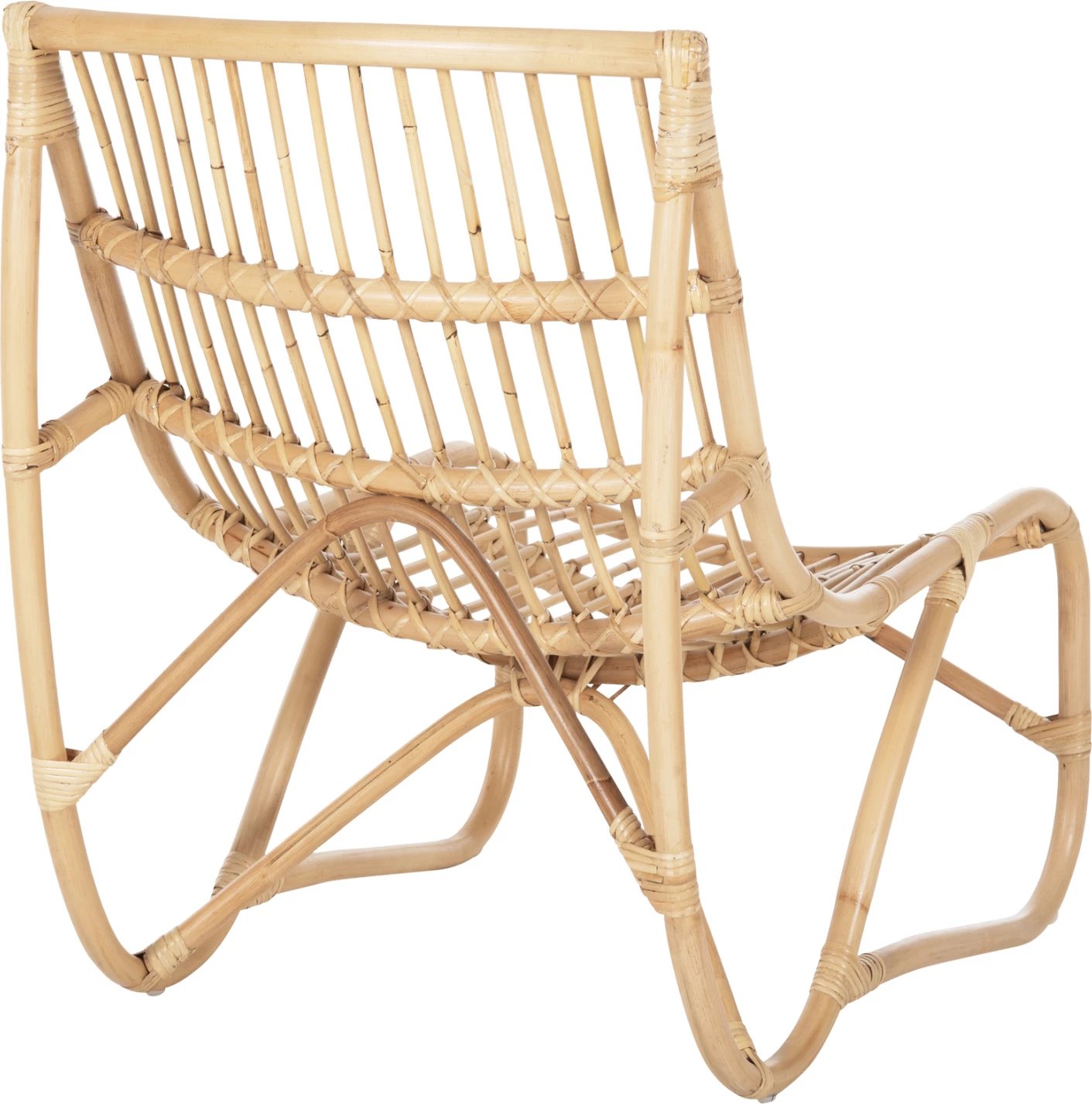 Karrige e jashtme GRINN, shkopinj rattan, ngjyrë natyrale, 56.5x73.5x79.5H cm