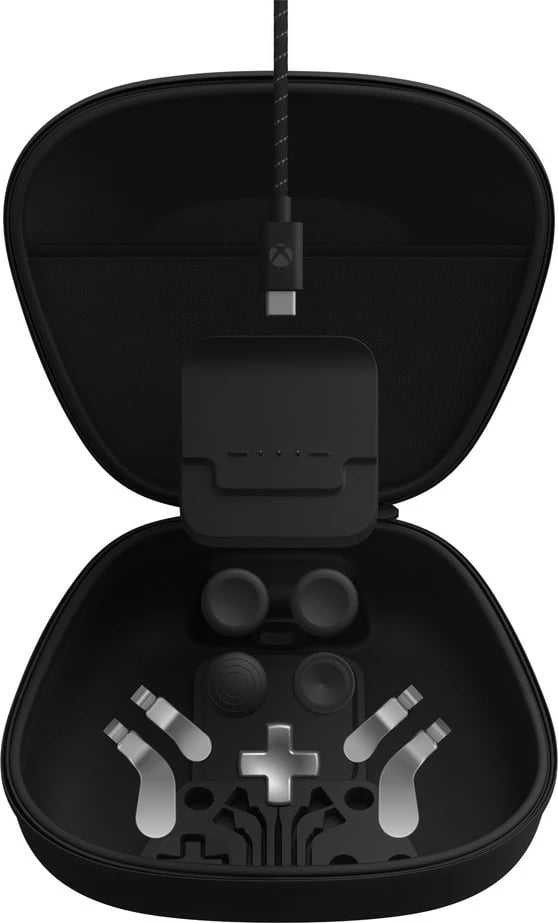 Kontroller për lojëra Microsoft Xbox Elite Series 2, PC, Xbox One, Ngjyrë e zezë, USB Type-C