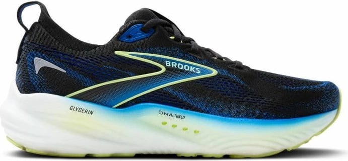 Atlete vrapimi për meshkuj Brooks, të zeza dhe kaltër