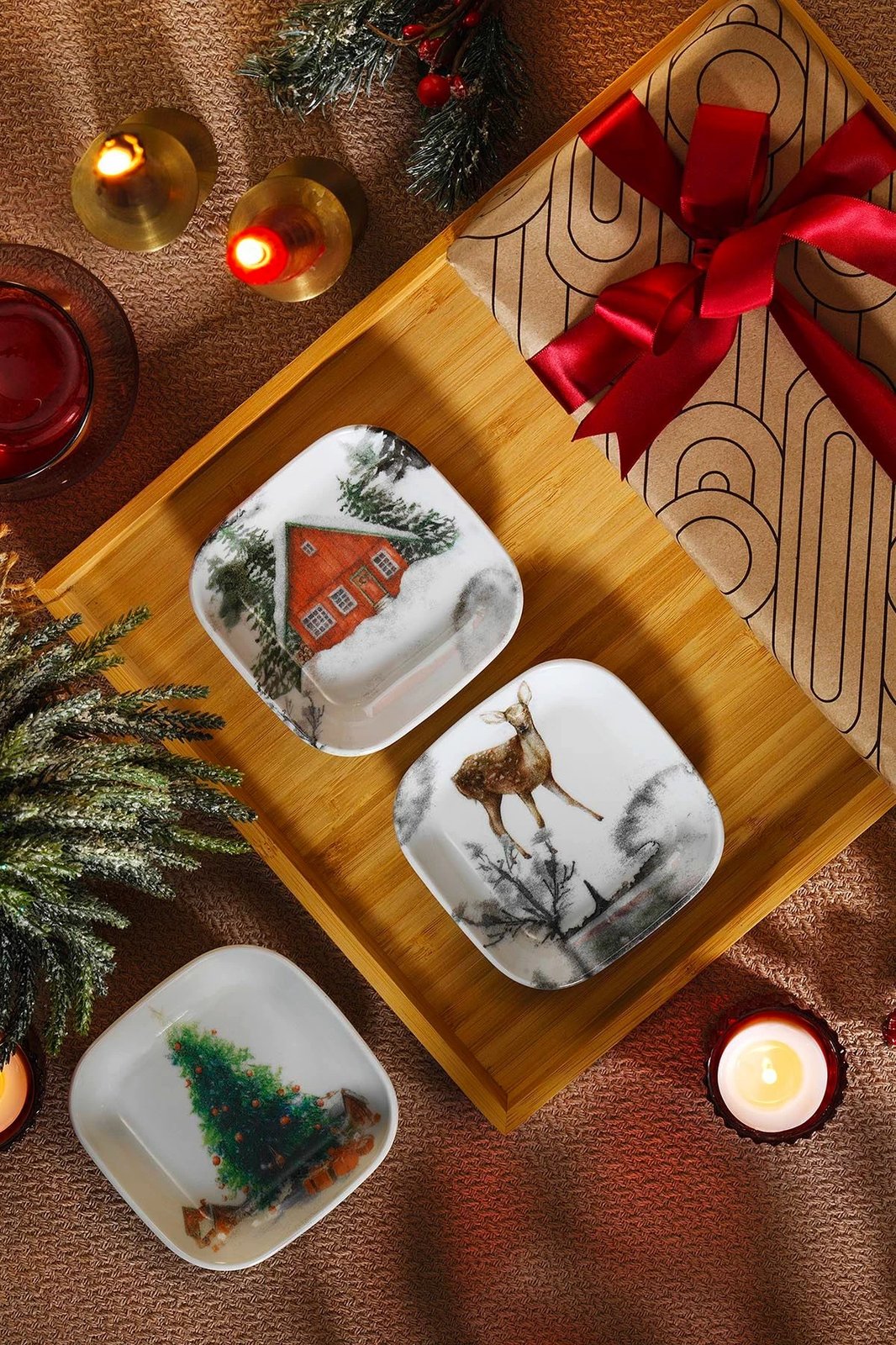 Set për shërbim ëmbëlsirash (3 copë), Hermia Concept, NNQR10X10MZS885605