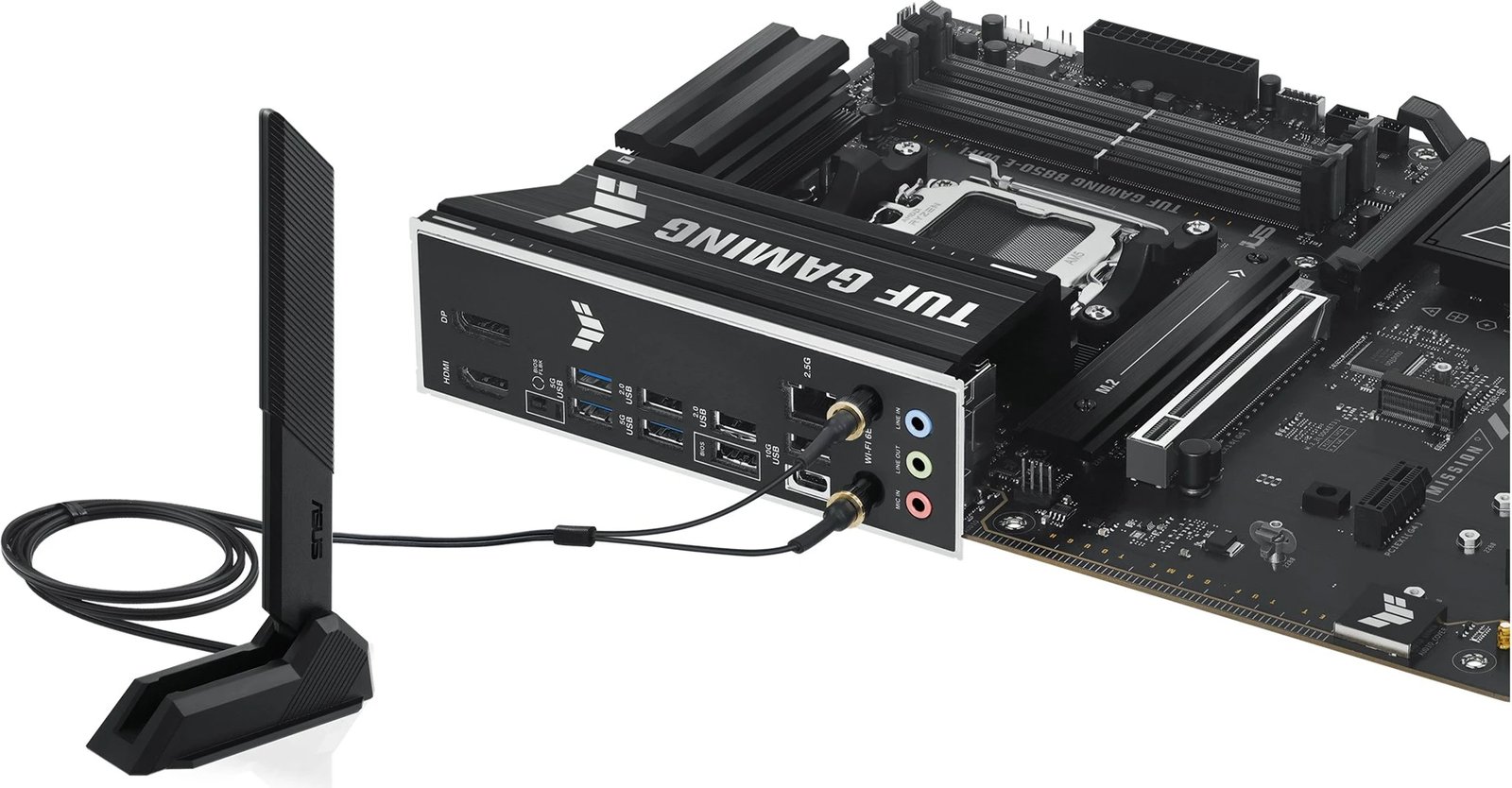 Pllakë amë ASUS TUF GAMING B850-E WIFI, Socket AM5, ATX, Wi-Fi 6E, Multikolor