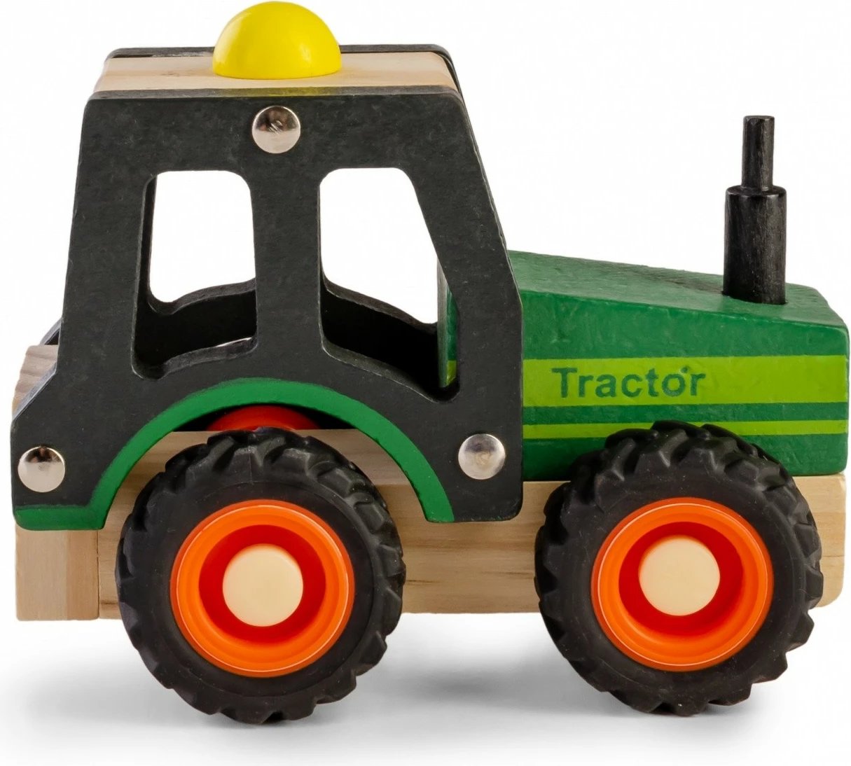 Traktor lodër prej druri Daffi D-133, shumëngjyrësh